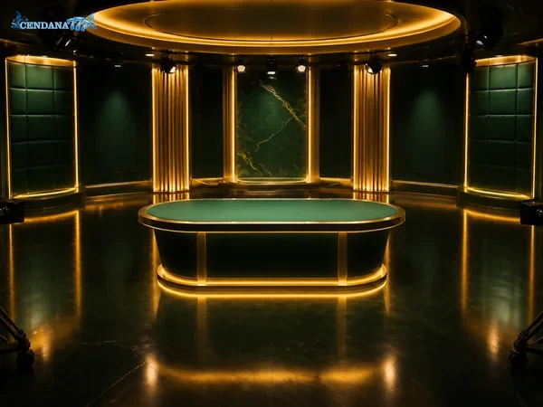 Ilustrasi papan dan pertandingan darts di cendana777
